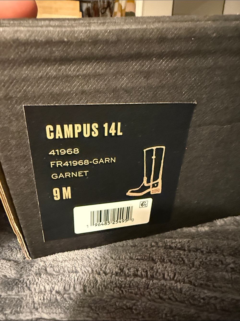 Frye Campus 14L Women's Tall Leather Boot — NEW IN BOX Garnet - Picture 10 of 10